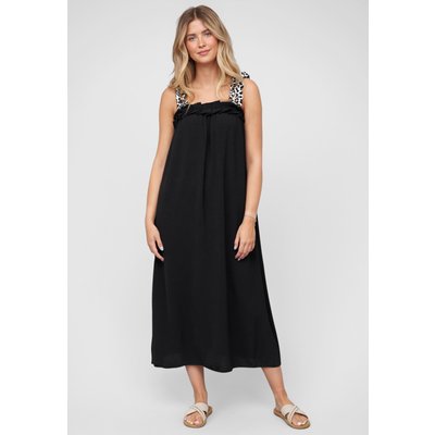 Cloud5ive A-Line Dress with leo print straps