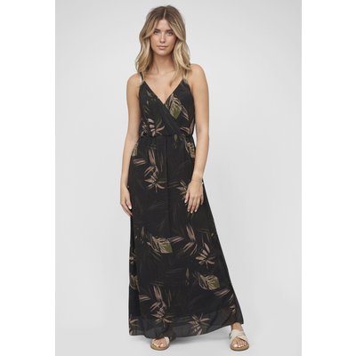 Cloud5ive 2-Layered Maxi-Dress Tropical Print