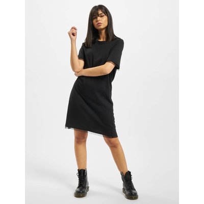 Urban Classics Ladies Boxy Lace Hem Tee Dress
