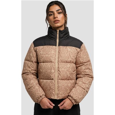 Urban Classics Ladies AOP Retro Puffer Jacket