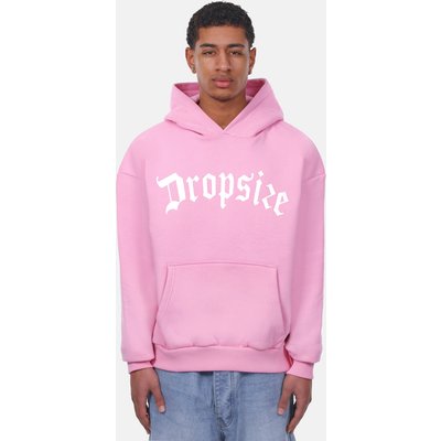 Dropsize Heavy Logo Design Hoodie