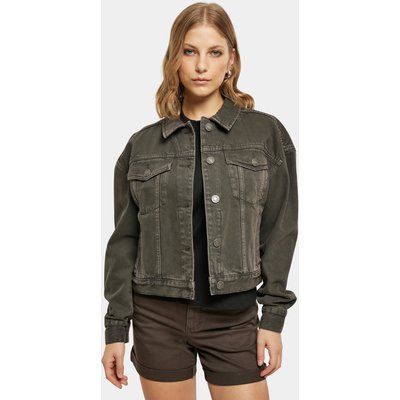 Urban Classics Ladies Oversized Colored Denim Jacket