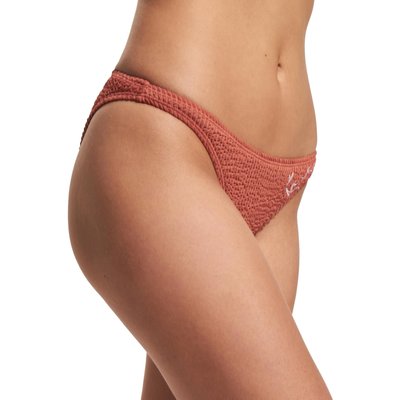 Karl Kani Small Signature Crinkle High Leg Bikini Bottom
