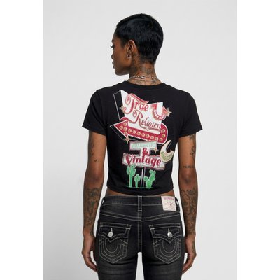 True Religion CRYSTAL TRUE GIRL CLUB BABY TEE