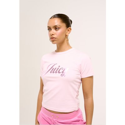 Juicy Couture FOIL JUICY FITTED TEE