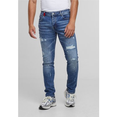 2Y Premium Julio Ripped Slim Fit Jeans