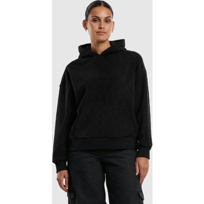 Urban Classics Ladies Jacquard Velvet Oversized Hoodie