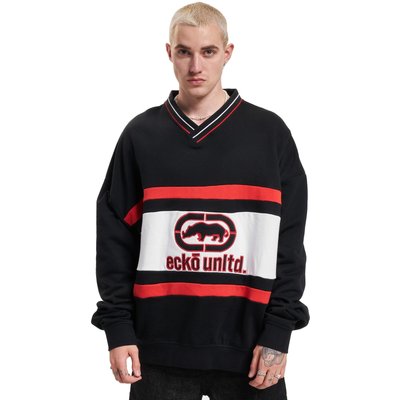 Ecko Unltd. Stripe Crewneck