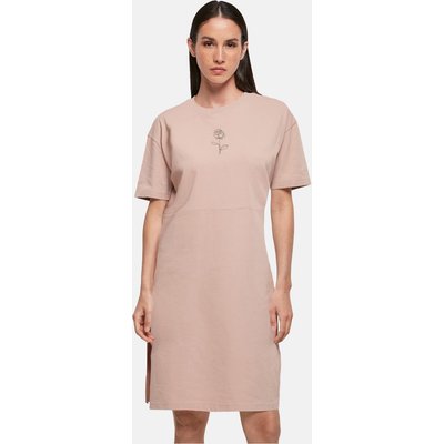 Merchcode POD Ladies Rose Oversized Slit Tee Dress
