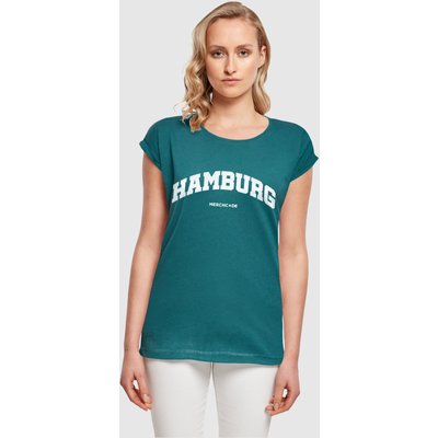 Merchcode Ladies Hamburg Wording - T-Shirt