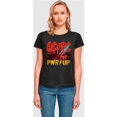 Merchcode Ladies ACDC - PWRUP Stage Lights Box Tee