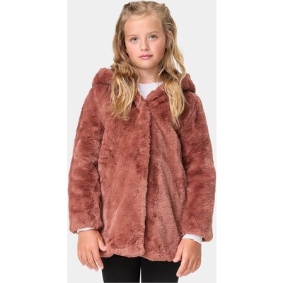 Urban Classics Girls Hooded Teddy Coat
