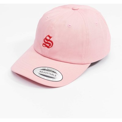 Mister Tee Letter Pink Low Profile Cap