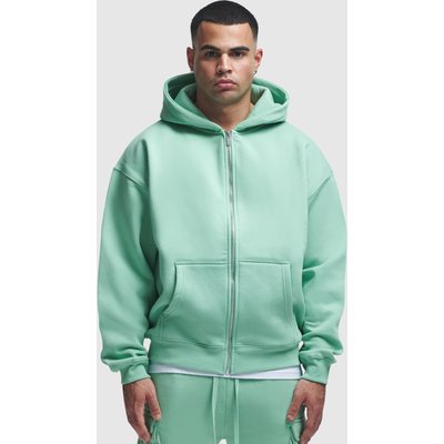 2Y Studios Globus Oversize Zip-Hoodie