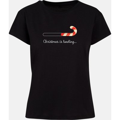 Merchcode POD Ladies Christmas Loading Box Tee