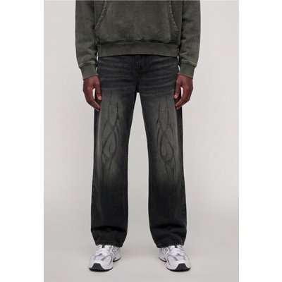 Favela TRIBAL DISTRESSED PRINT BOOTCUT VINTAGE DENIM