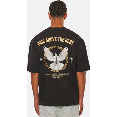 Dropsize Heavy Oversize Rise Above T-Shirt