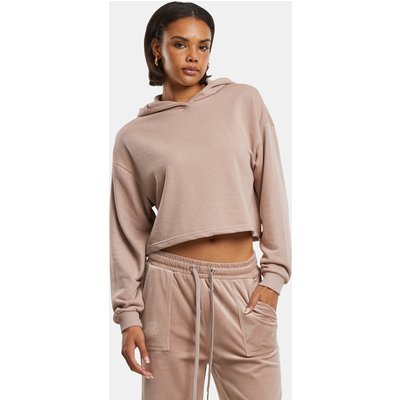 Urban Classics Ladies Oversized Cropped Light Terry Hoodie