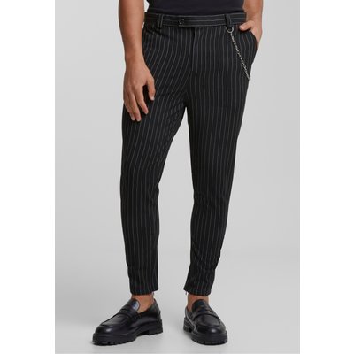 2Y Premium Cropped Pants Pinstripe