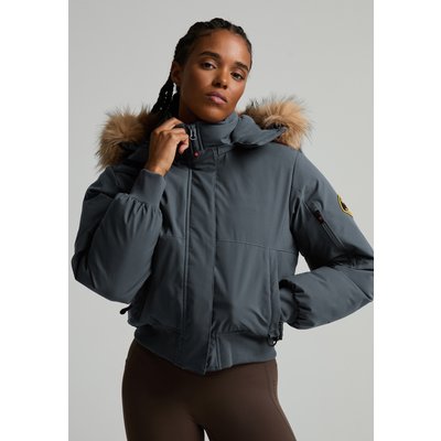 Zavetti Canada W OLIVIA HOODED BOMBER JACKET
