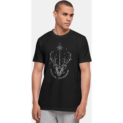 Absolute Cult Harry Potter - Expecto Patronum Basic round neck t-shirt