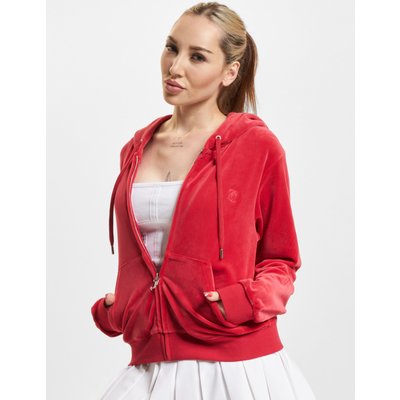 Juicy Couture ZIP THROUGH HOODIE WITH PULL & JC
