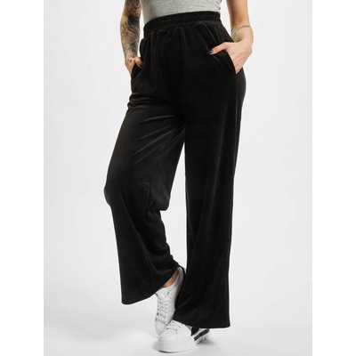 Urban Classics Ladies High Waist Straight Velvet Sweatpants