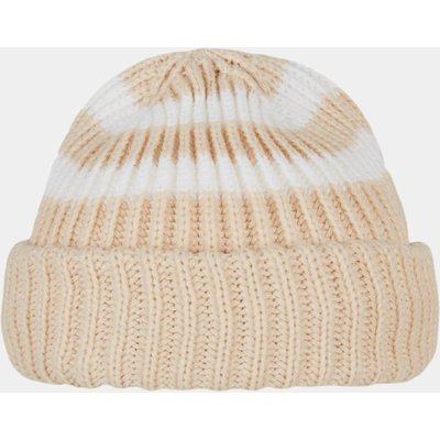 Karl Kani KA214-052-1 Signature Fine Rib Fisherman Beanie cream/white