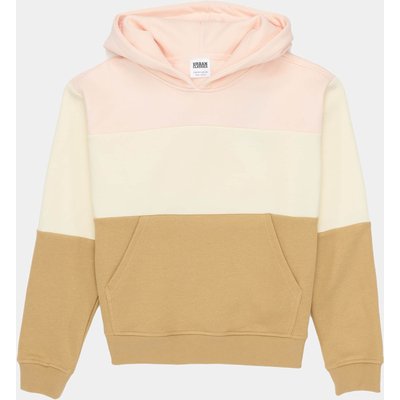 Urban Classics Girls Oversized 3-Tone Hoody
