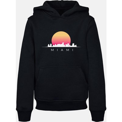 Merchcode Miami_White Basic Kids Hoody