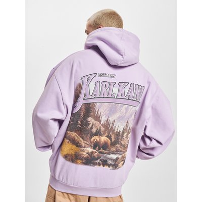 Karl Kani KM234-022-2 Small Signature OS Washed Heavy Sweat Landscape Hoodie