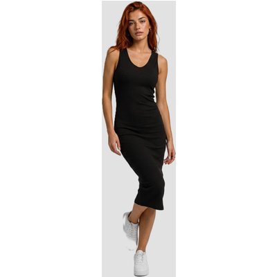 Urban Classics Ladies Midi Sleeveless Rib Dress