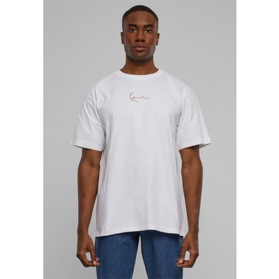 Karl Kani Small Signature Multicolor Logo Tee white
