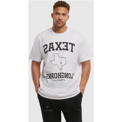 Mister Tee Upscale Texas Longhorns Mirrored Oversize