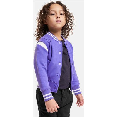 Urban Classics Girls Inset College Sweat Jacket