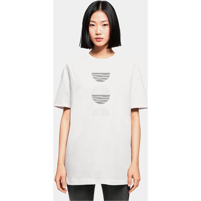 Merchcode Ladies Abstract Waves T-Shirt