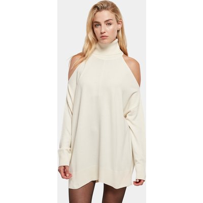 Urban Classics Ladies Cold Shoulder Turtelneck Sweater