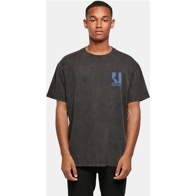 Merchcode Lewis Capaldi - Tour grabsheet 3 Acid Washed Oversize Tee