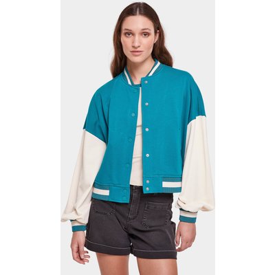 Urban Classics Ladies Oversized 2 Tone College Terry Jacket