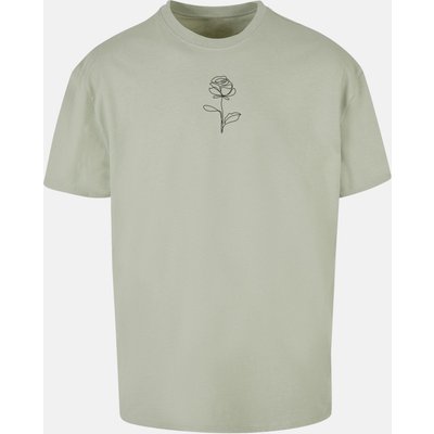 Merchcode POD Rose Heavy Oversize Tee