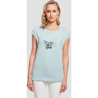 Merchcode Ladies Its Your Time To Bloom Extended Shoulder Tee