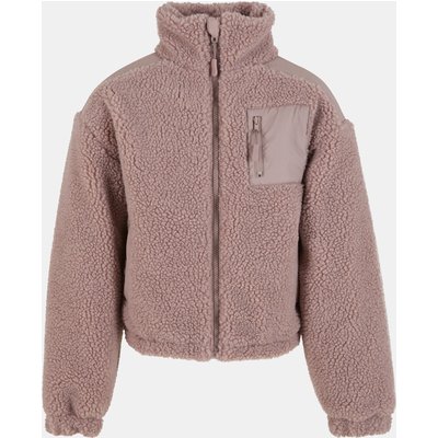Urban Classics Girls Sherpa Mix Winterjacke