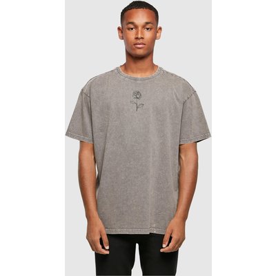 Merchcode Spring - Rose Acid Washed Heavy Oversized Tee