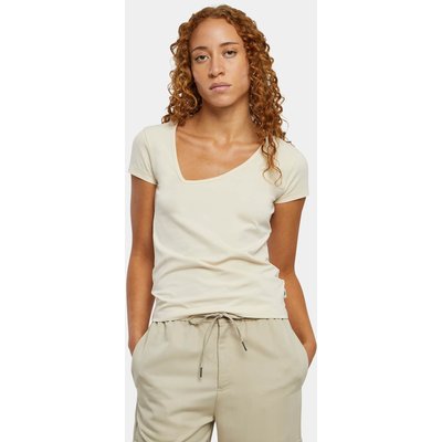 Urban Classics Ladies Essentials Asymmetric Neckline Tee