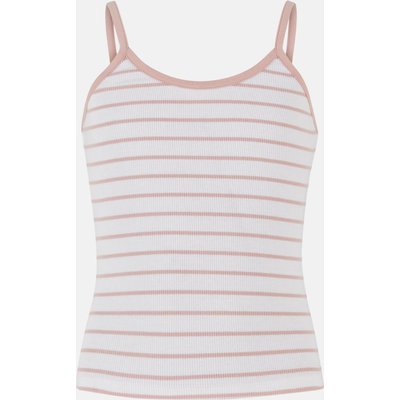 Urban Classics Girls Striped Rib Basic Top