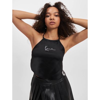 Karl Kani KW222-035-2 KK Small Signature Satin Top