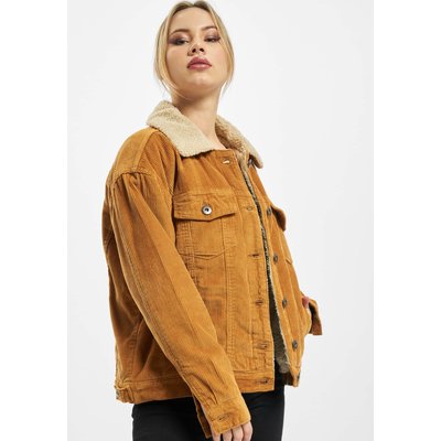 Urban Classics Ladies Oversize Sherpa Corduroy Jacket