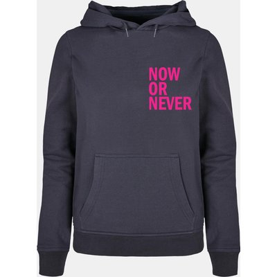Merchcode POD Ladies Now Or Never Basic Hoody