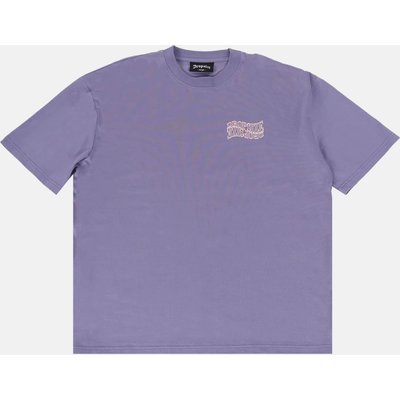 Dropsize HEAVY OVERSIZE MIRRORED LOGO T-SHIRT