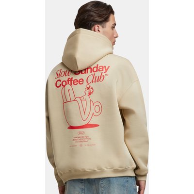 Another Cotton Lab Slow Sunday Coffe Club Oversize Hoodie